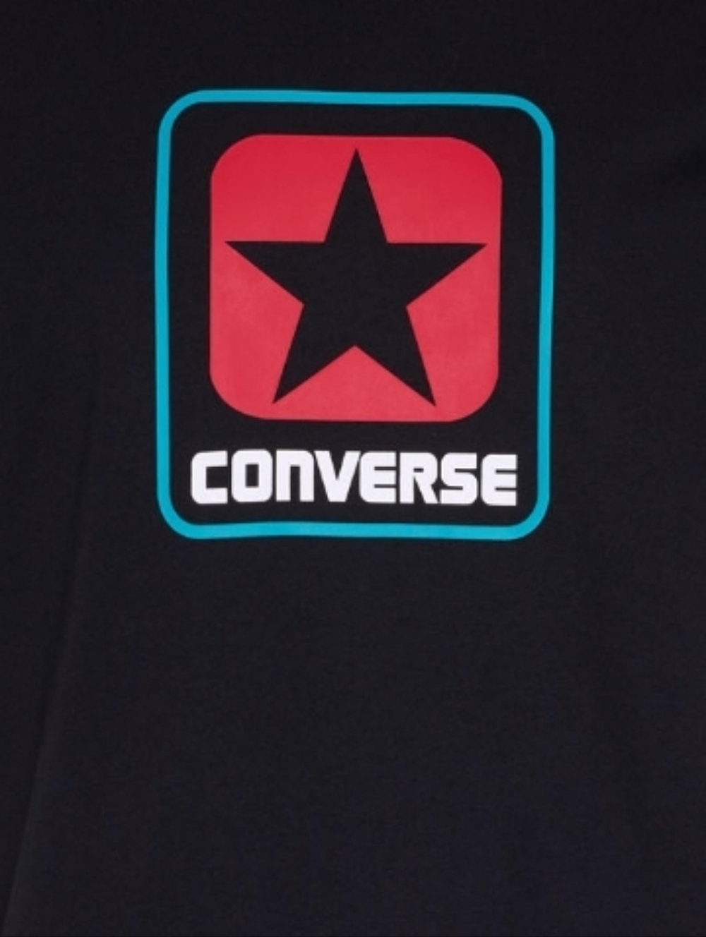 Converse Standard‎ Fit Box Logo S/S Crewneck T-Shirt